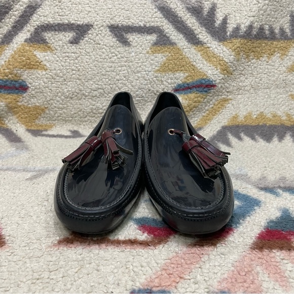 Vivienne Westwood Men’s Slip-On Loafers Rubber Tassel Size 44 Black - Picture 2 of 11